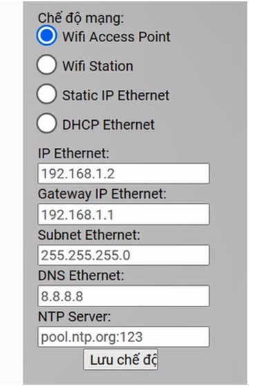 đồng hồ ntp internet